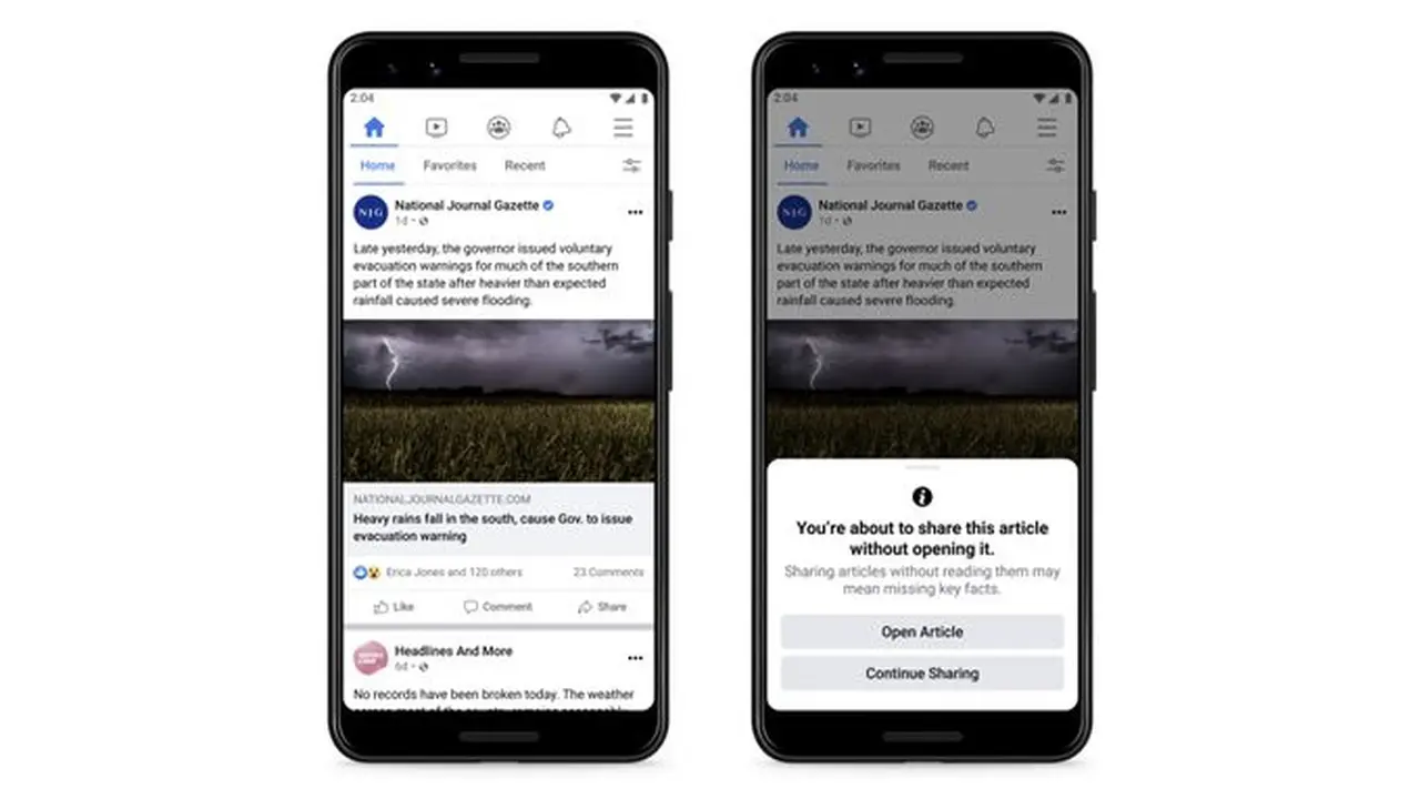 Facebook Uji Coba Fitur Baru