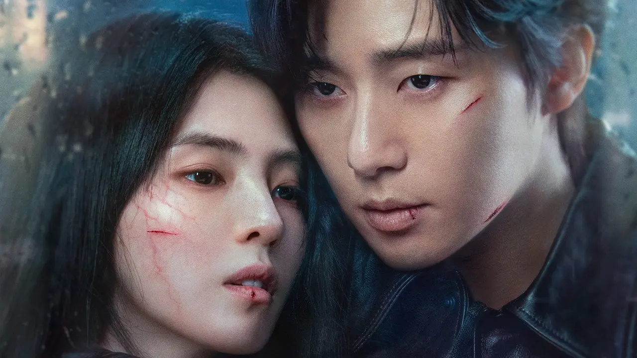 Han So Hee dan Park Seo Joon dalam Drakor Gyeongseong Creature 2. (Netflix via Soompi)