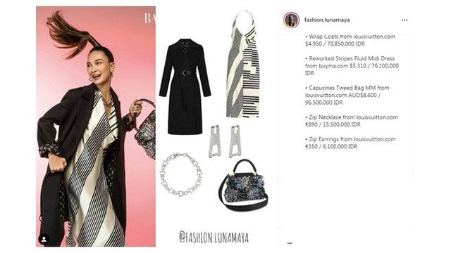6 Outfit Luna Maya Ini Ditaksir Capai Miliaran Rupiah, Stylish Banget