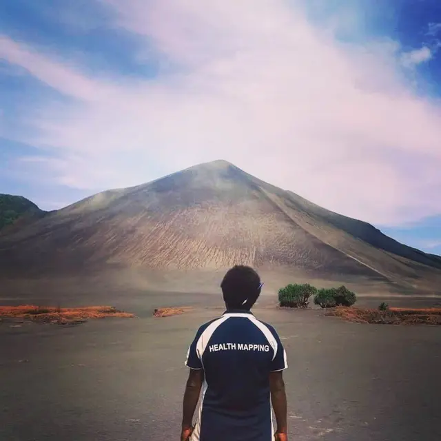 Gunung Yasur di Vanuatu