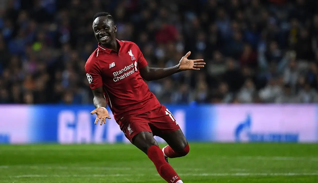 3. Sadio Mane (Liverpool) - 22 gol dan 1 assist (AFP/Paul Ellis)