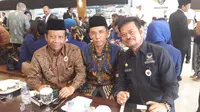 TGB, Mahfud MD dan Airlangga Berkumpul di Nasdem. (Liputan6.com/Putu Merta SP)