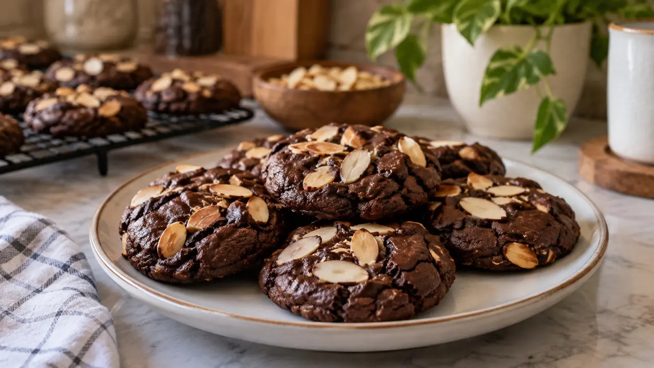 Brownies Almond Cookies