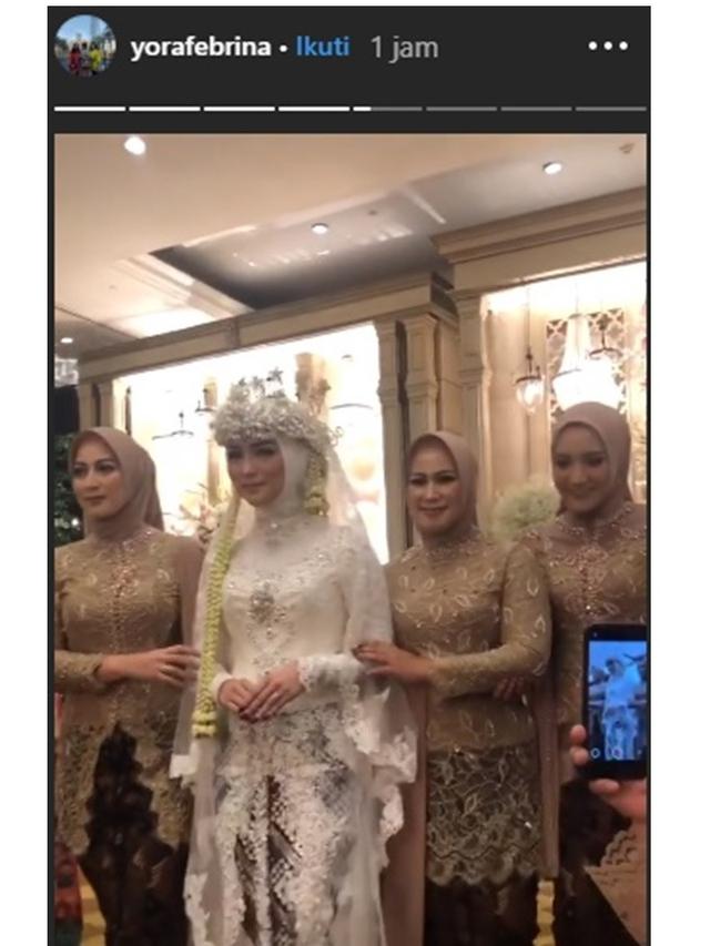 Akad nikah Citra Kirana dan Rezky Aditya.