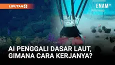 Teknologi menggunakan AI ini mengambil batuan yang dicari satu per satu dibanding mengeruk dasar laut.