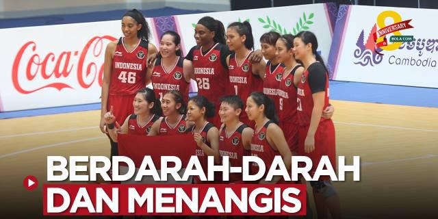 VIDEO: Timnas Basket Putri Indonesia Raih Emas SEA Games, Pelatih Bilang Para Pemain Berjuang dengan Berdarah-Darah dan Menangis