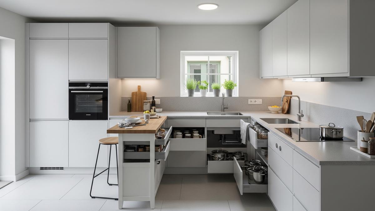 7 Ide Dapur Minimalis 3x2 dengan Banyak Tempat Penyimpanan, Tetap Rapi dan Nyaman