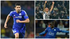 Kabar transfer terkini, Kamis (5/5/2016), diwarnai kabar penawaran klub China untuk striker Chelsea, Diego Costa dan rencana Arsenal mendatangkan bintang Leicester. (AFP)