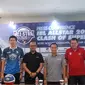 Suasana konferensi pers IBL All-Star 2020 di Yogyakarta. (Liputan6.com/Switzy Sabandar)