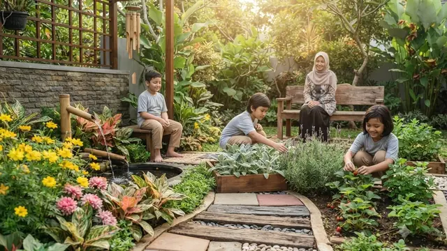 Manfaat Sensory Garden untuk Autisme