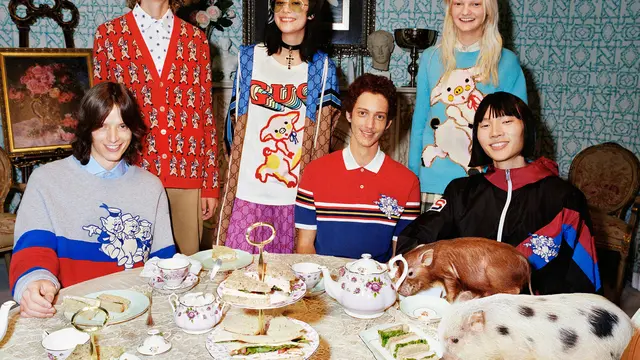 Menyambut Tahun Baru Cina, Gucci Persembahkan Koleksi Spesial