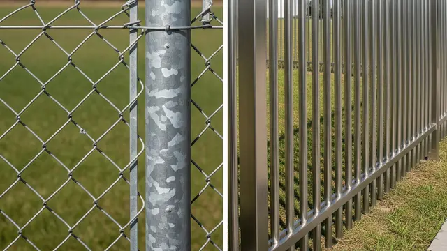 Pagar Galvanis vs Stainless