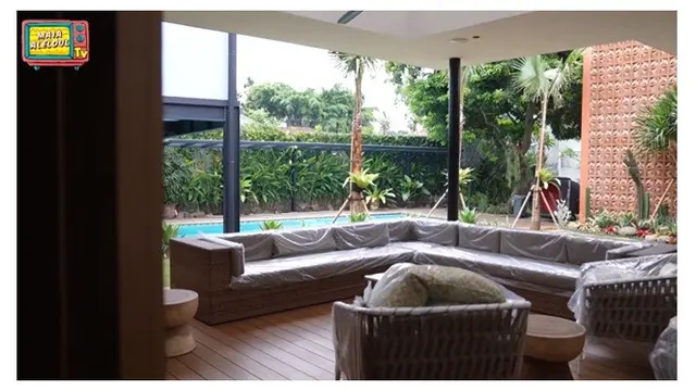 12 Potret Rumah Baru Maia Estianty Usai Renovasi, Terinspirasi dari Vila Afrika