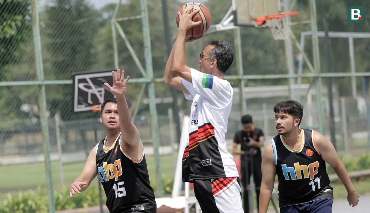 Keseruan CEO KKR Cup kembali berlanjut, kali ini dengan turnamen Basket 3 lawan 3. (Bola.com/Agri Aulian Perdana)