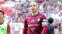 Andres Iniesta akan menjalani laga terakhirnya di J1 League saat Vissel Kobe menghadapi Hokkaido Consadole Sapporo, Sabtu (1/7/2023) pukul 17.00 WIB di Noevir Stadium Kobe. (Dok. J League)