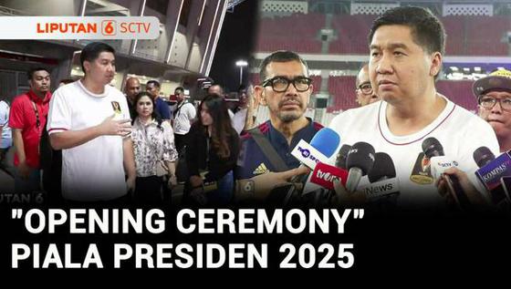 VIDEO: Jelang Opening Ceremony Piala Presiden 2025, Maruarar Sirait Tinjau Kesiapan Venue