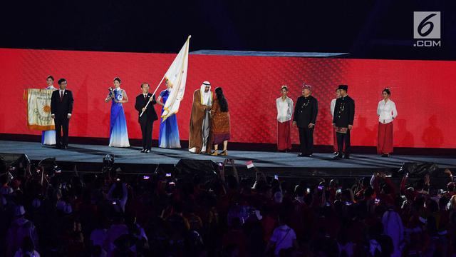 Anies Baswedan Serah Terima Obor Asian Games ke Wali Kota Hangzhou