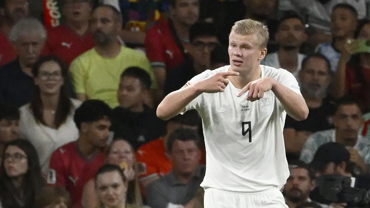 Erling Haaland, Timnas Norwegia, UEFA Nations League