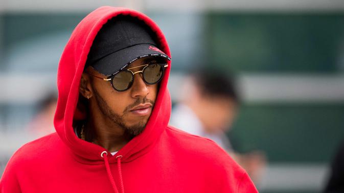 Pembalap Mercedes asal Inggris Lewis Hamilton (AFP Photo/Johannes Eisele)