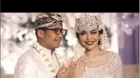 Akad nikah mantan Kapolsek Kembangan Kompol Fahrul Sudiana dan selebgram Rica Andriani yang digelar di hotel bintang lima di kawasan Senayan. (dok. Instagram @dndweddingorganizer/https://www.instagram.com/p/B-YRyZkjwMZ/Dinny Mutiah)