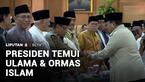 Di tengah sengitnya perang Israel-AS dengan Iran, Presiden mengundang sejumlah tokoh ulama, ketua umum organisasi masyarakat Islam hingga pengasuh pondok pesantren untuk berbuka bersama di Istana Kepresidenan Jakarta.