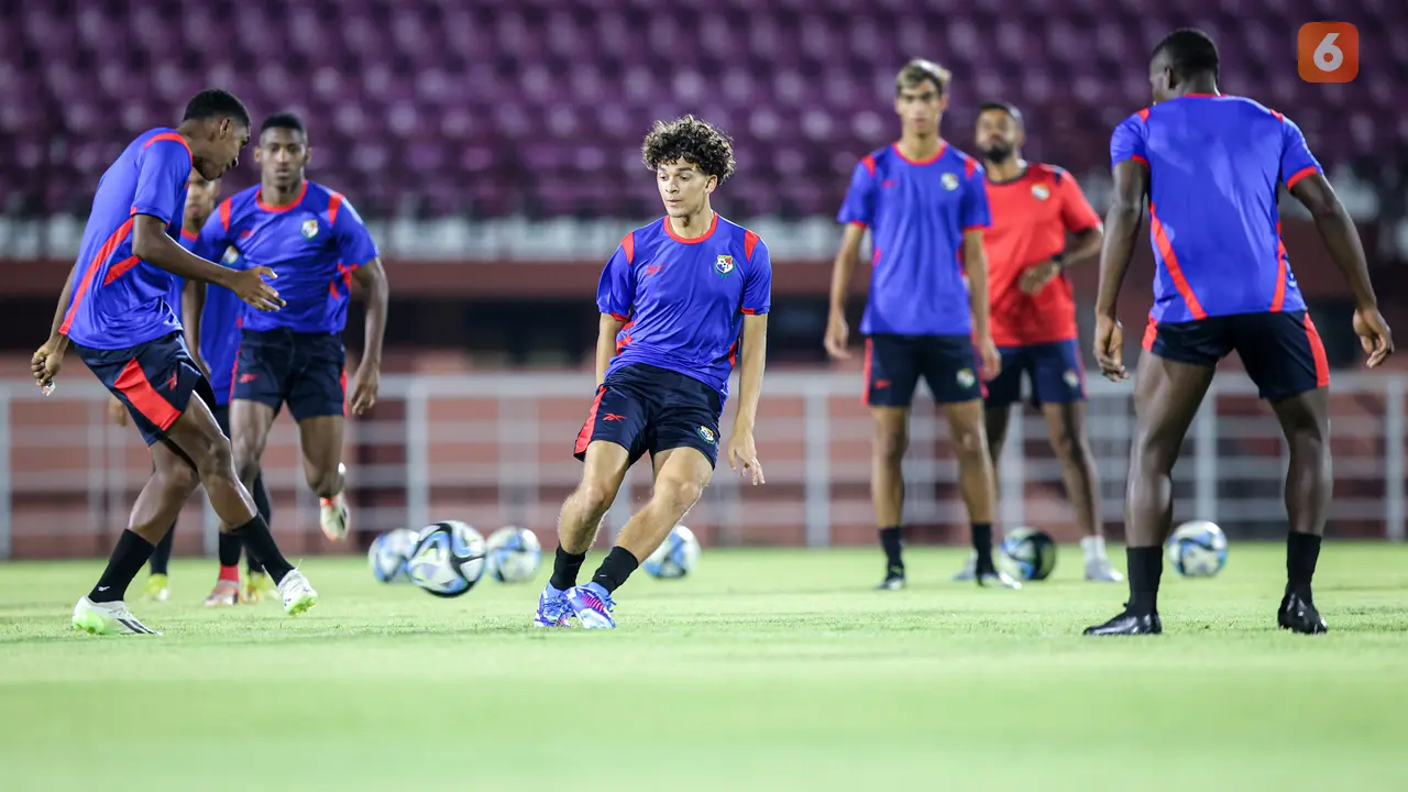 Foto: Tak Remehkan Skuad Garuda Muda, Begini Suasana Latihan Panama Jelang Bentrok dengan Timnas Indonesia U-17 2023