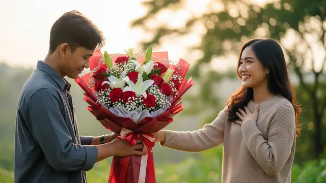 Buket Valentine Paling Dicari 2026: Jenis Bunga, Makna, Harga dan Tips Perawatannya