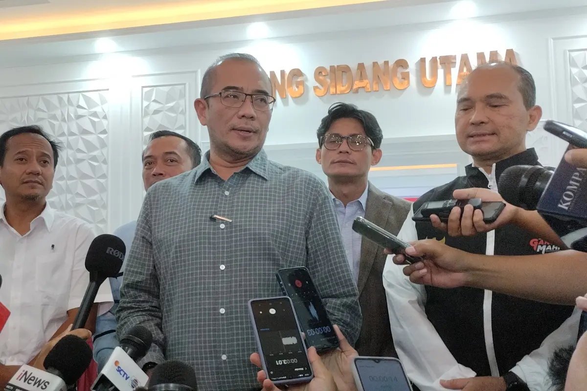 Ketua KPU Hasyim Asy'ari (Liputan6.com/Winda Nelfira)