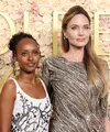 Angelina Jolie dan Zahara, putri angkatnya bersama Brad Pitt. (dok. Amy Sussman / GETTY IMAGES NORTH AMERICA / Getty Images via AFP)