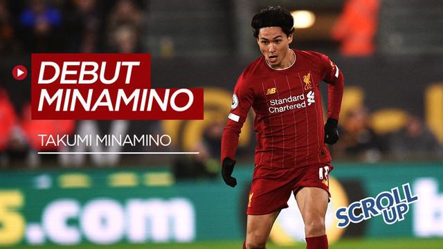 Berita Video Scroll Up kali ini membahas debut Takumi Minamino bersama Liverpool yang menghasilkan kemenangan dengan skor 2-1 melawan Wolves, Jumat (24/1/2020).