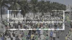 Brett Costello, fotografer NewsCorp jadi korban pencurian di kafe sekitar Ipanema, dekat dengan Pantai Copacabana, Brasil.