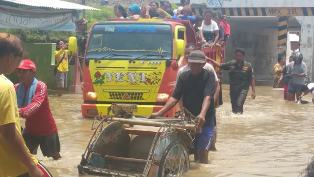 Terseret Arus Banjir Brebes, Anak Lelaki Selamat Berkat Pohon