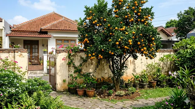 8 Pohon Buah Pendek untuk Taman Rumah Kecil, Cocok Ditanam di Pot