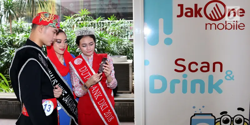 Ketika Finalis Abang None DKI Jakarta Belajar JakOne Mobile