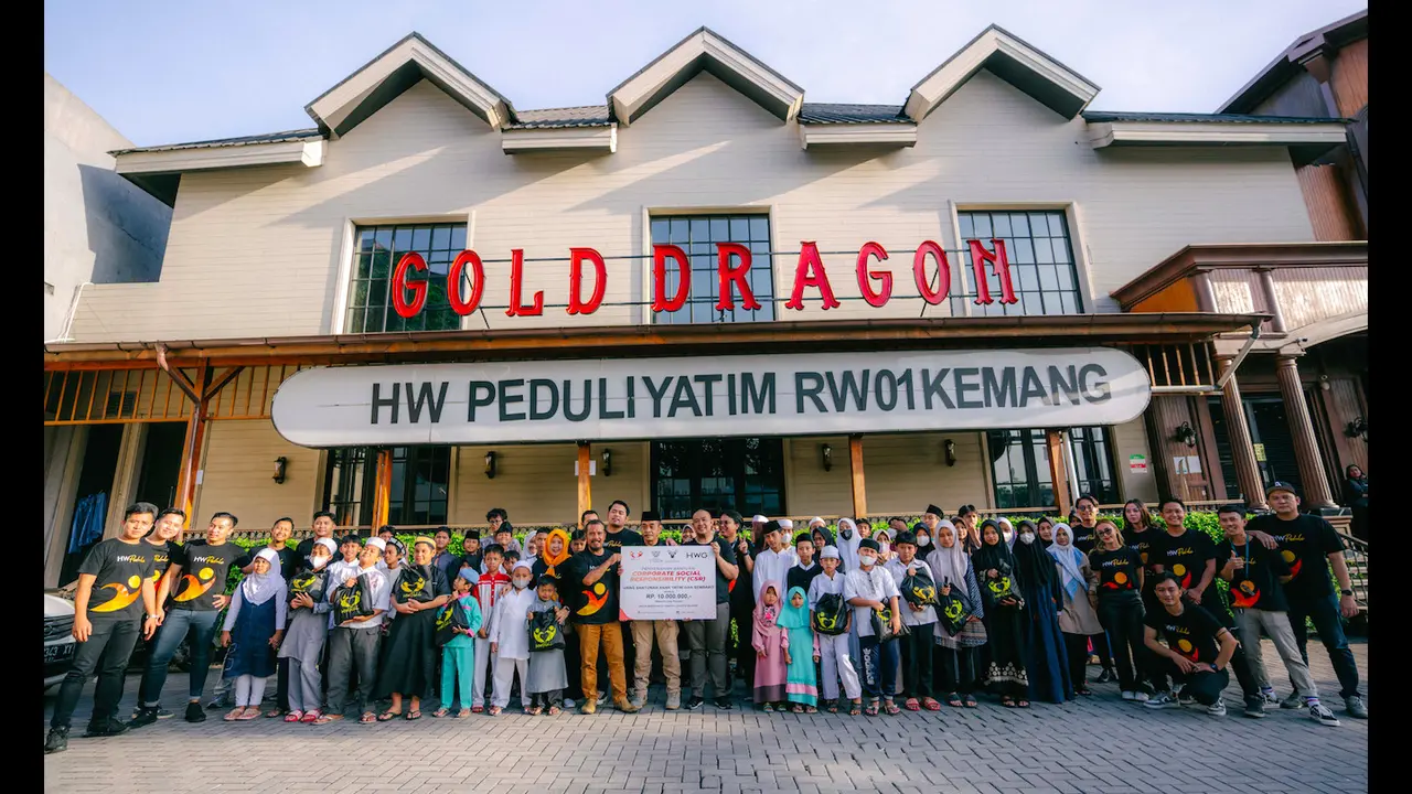 Never Stop Caring: Komitmen HW Group Bagikan Kebahagiaan pada Anak Panti di Bulan Suci lewat Program HW Peduli