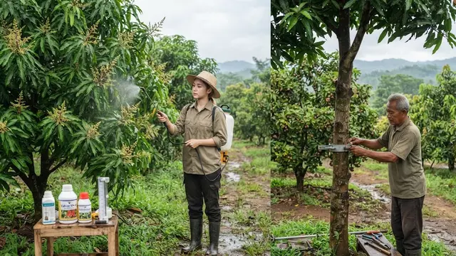 Membuat Tanaman Buah Tetap Berbunga saat Musim Hujan