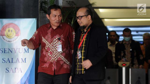 Setahun Peristawa Penyiraman, Novel Baswedan Datangi KPK