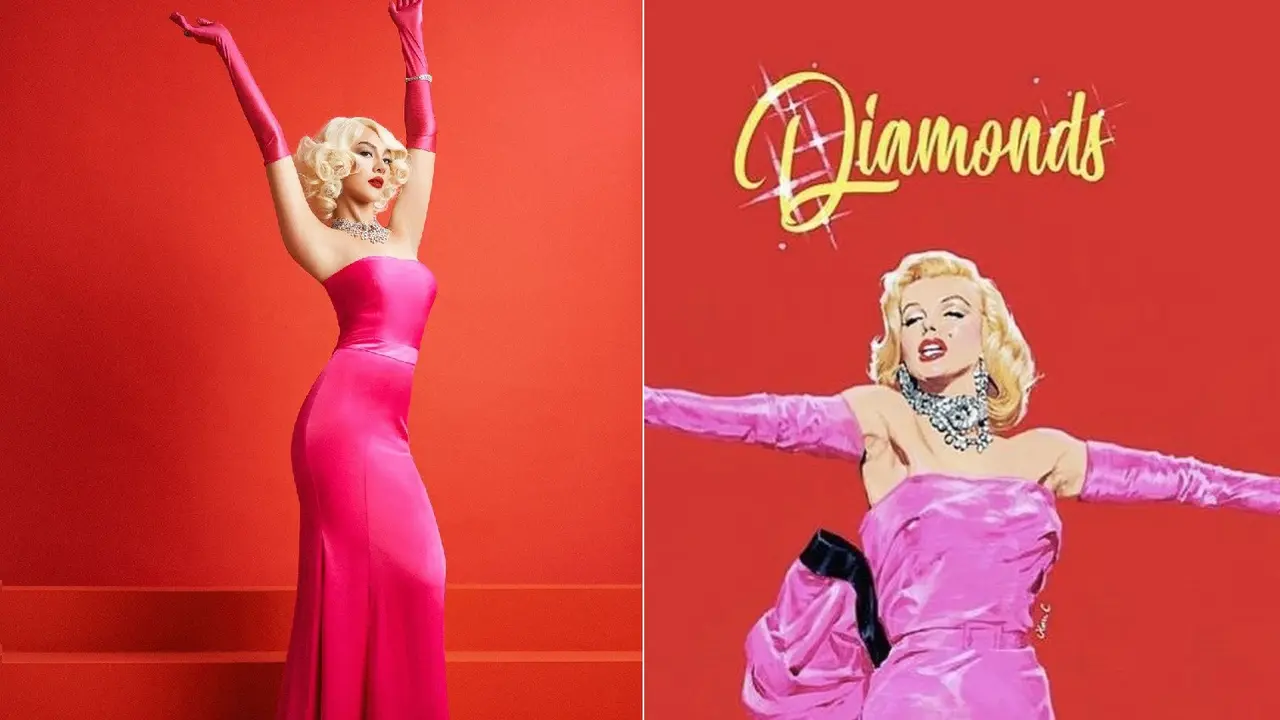 Potret Anya Geraldine Bergaya Ala Marilyn Monroe