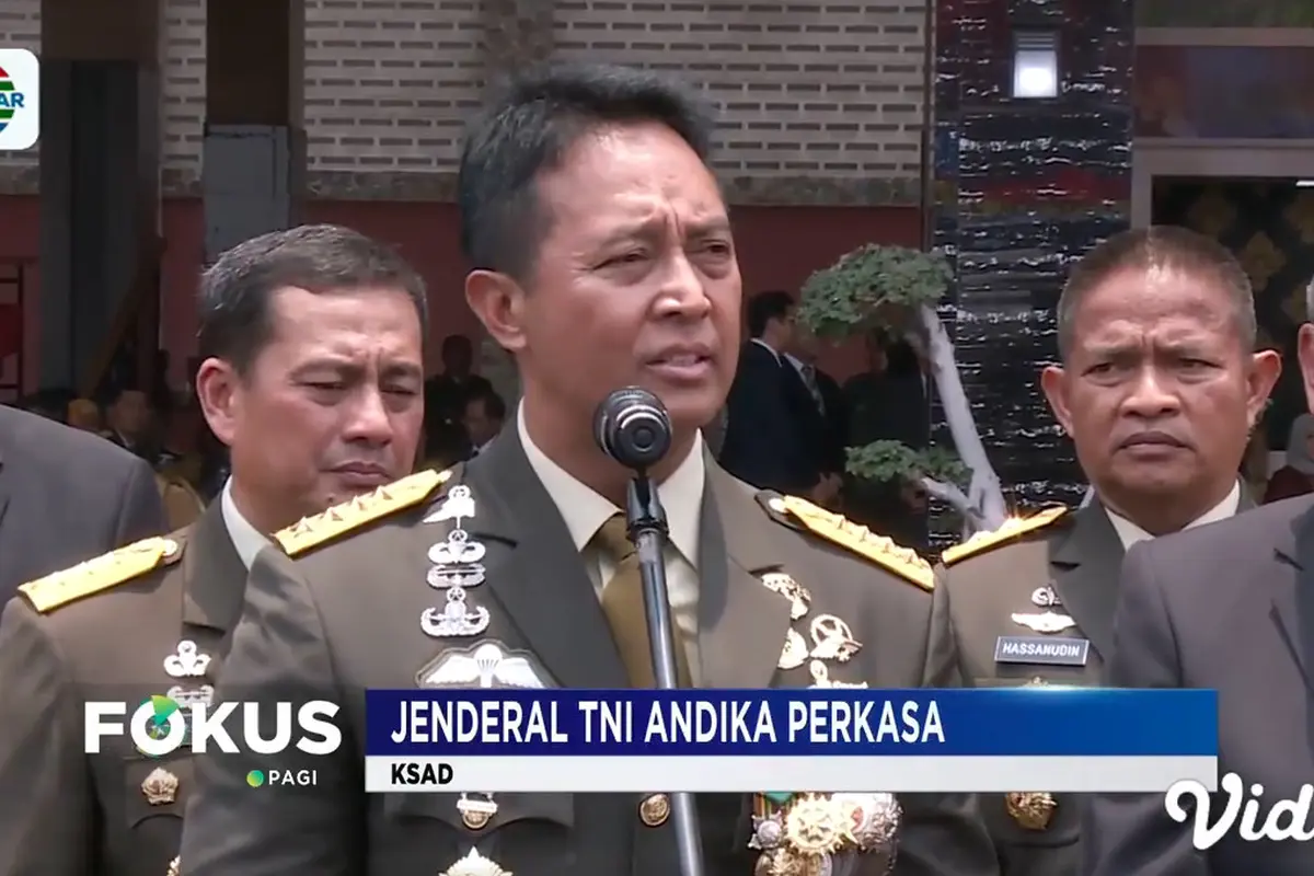 Jenderal TNI AD Pastikan Akan Kerahkan Seluruh Kekuatan untuk Amankan Pelantikan Presiden. Sumberfoto: Indosiar