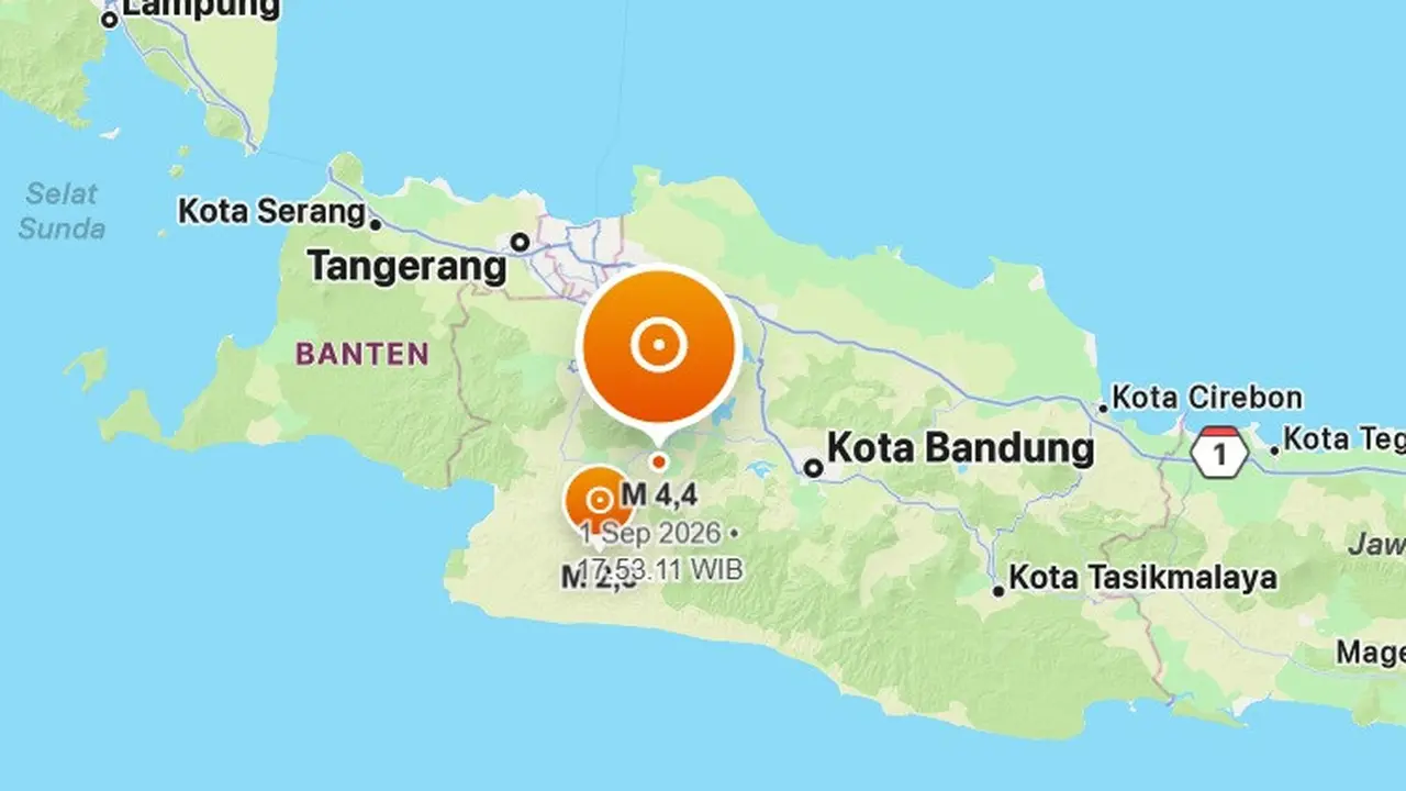 Gempa Cianjur. (BMKG)