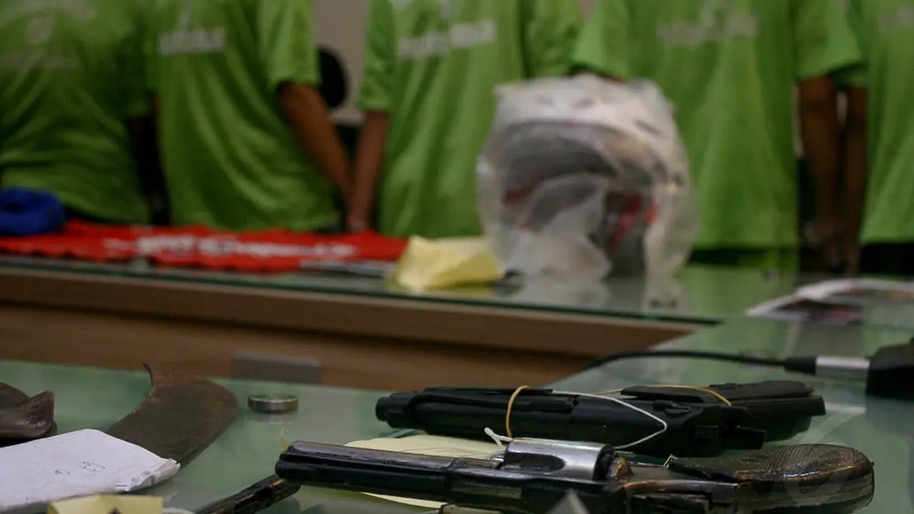 Polres Bekasi Ringkus 17 Anggota Geng Motor