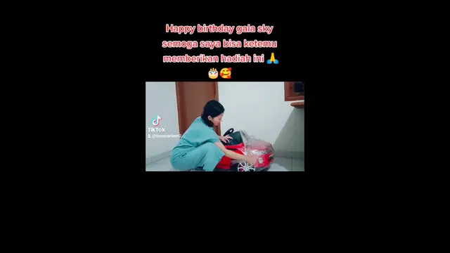 Tiara Marleen Tetap Siapkan Kado Meski Tak Diundang ke Acara Ulang Tahun Gala Sky Andriansyah. (instagram.com/tiara_marleen1)