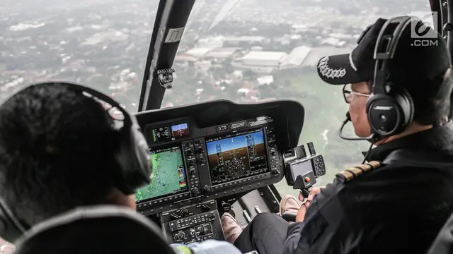 Merasakan Sensasi Mudik dengan Helikopter