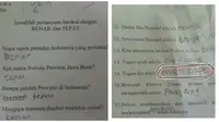 6 Jawaban Murid di Isian Singkat Ini Nyeleneh, Bikin Guru Elus Dada (Twitter/txtdarigajelas)