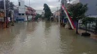 Ada 68% wilayah Kabupaten Grobogan terendam banjir. Foto: liputan6.com/Felek Wahyu&nbsp;