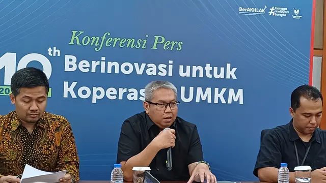 Bincang bersama media di Kantor Kementerian Koperasi dan UKM, Kamis (3/10/2024). (Foto: Liputan6.com/Maulandy R)