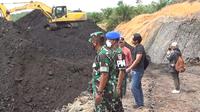 Kodam Mulawarman mengecek langsung lokasi tambang ilegal di IKN Nusantara.
