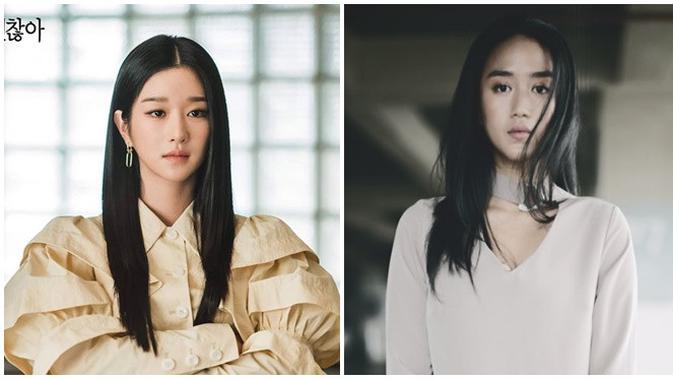 Potret kemiripan aktris Seo Ye-ji dan chef Renatta Moeloek. (Sumber: Instagram/@renattamoeloek/@seoyejinews)
