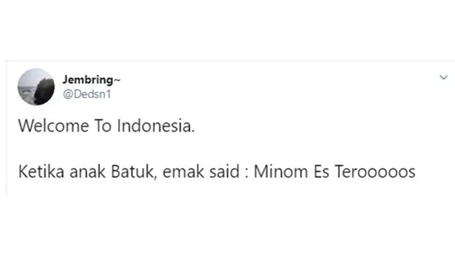 6 Cuitan "Welcome to Indonesia" ala Netizen Ini Sukses Bikin Kamu Kesindir