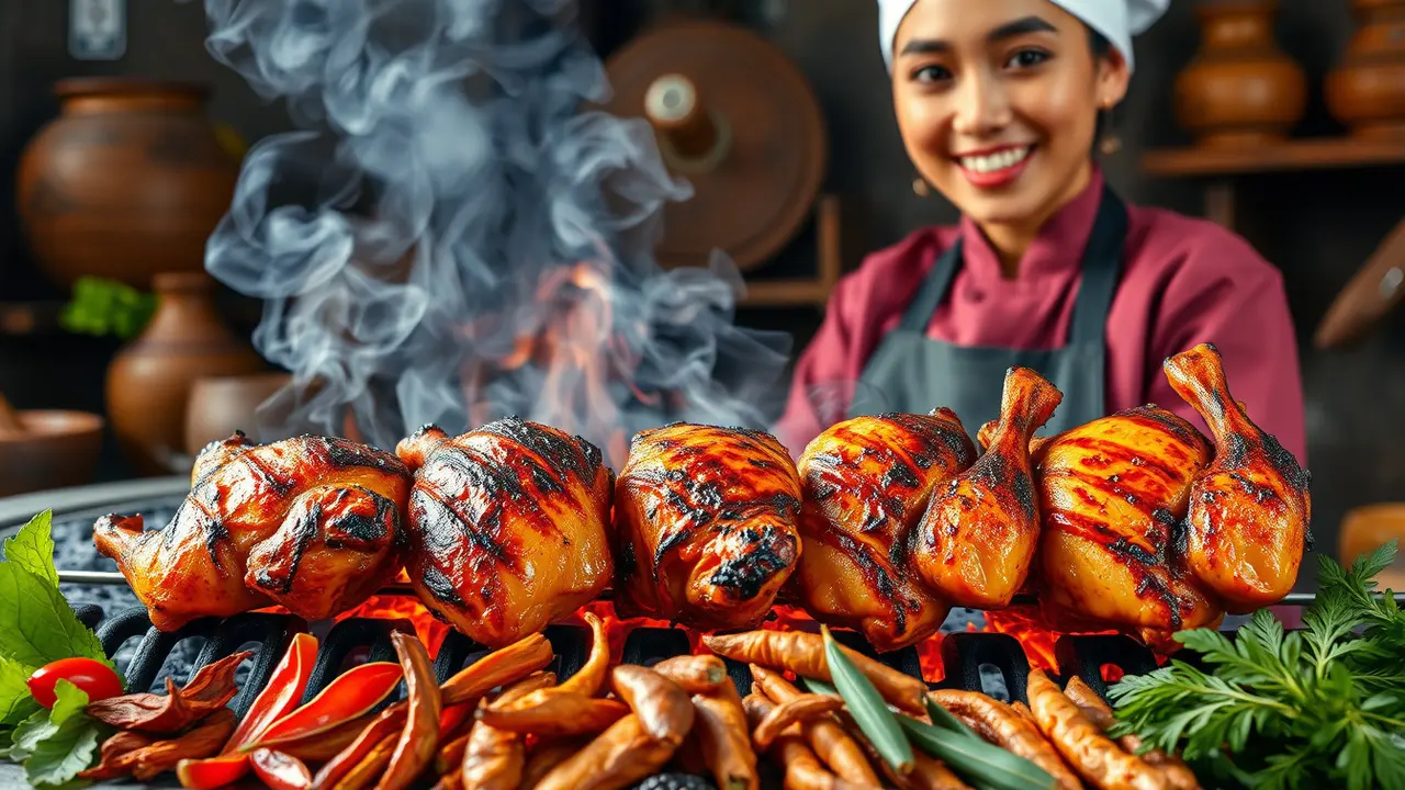 cara membuat ayam bakar yang enak dan meresap
